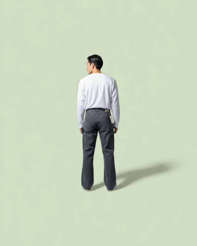 Baggy Fit Denim - Black